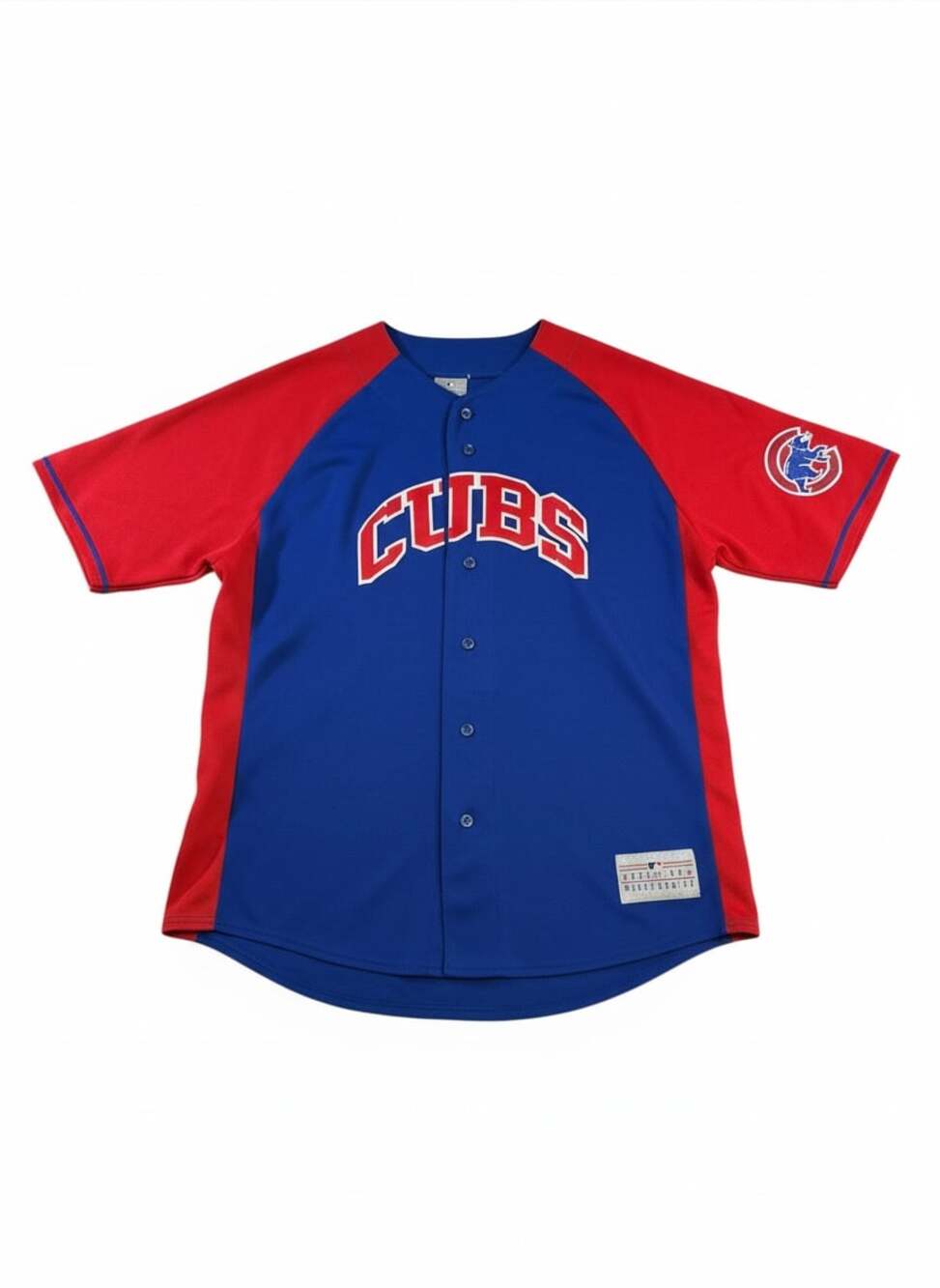 Chicago Cubs Ramirez 16 Jersey Mens Large Blue Red MLB Genuine Merchandise Sewn